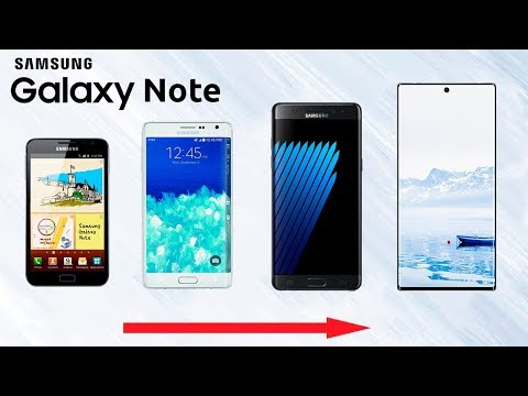 Видео: Samsung Galaxy Note - ЭВОЛЮЦИЯ ЛЕГЕНДЫ!