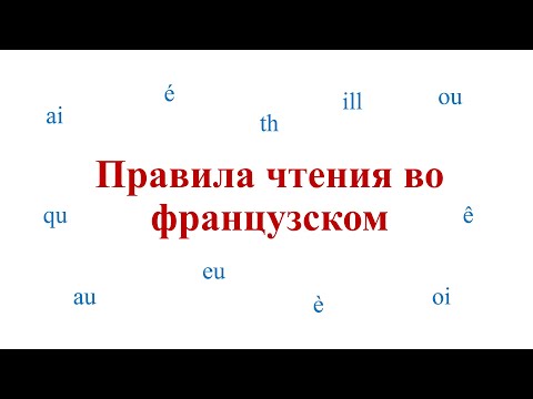 Видео: Правила чтения во французском. Повторяем и читаем текст