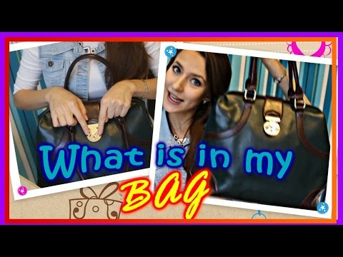 Видео: TAG/WHAT IS IN MY BAG? ЧТО В МОЕЙ СУМКЕ? ТЭГ ☼ моя сумка
