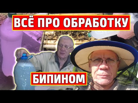 Видео: Обработка пчел бипином Бипин от клеща