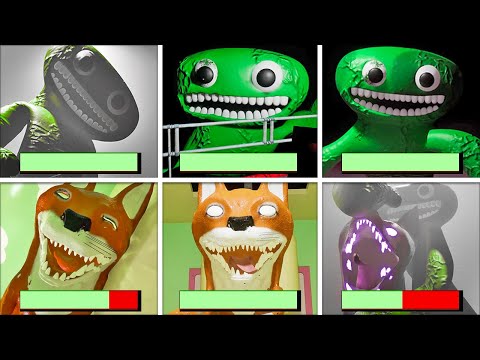 Видео: Сад Банбана 0-8 - Все ДЖАМБО ДЖОШ + КИТТИЗАВРУС с батончиками здоровья