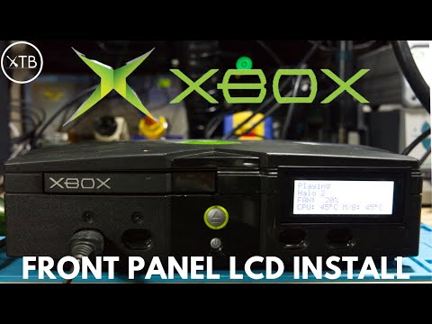 Видео: Давайте установим ЖК-дисплей на оригинальный Xbox!