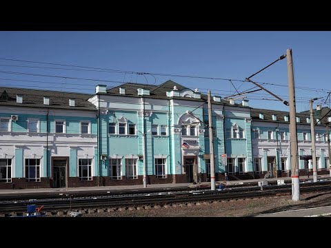 Видео: Грязи-Воронежские отправление (ЮВЖД)