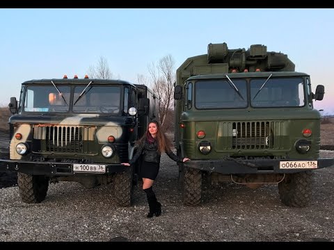 Видео: ГАЗ 66 на прогулке. Обкатка откапиталенного двигателя на шишиге