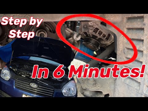 Видео: ГЕНЕРАТОР 2010 - 2011 Hyundai Accent ELANTRA🔧Kia Rio - Снятие и замена