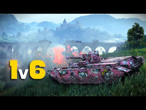 Видео: Char Mle 75: Одна Тень, Многие Враги - World of Tanks