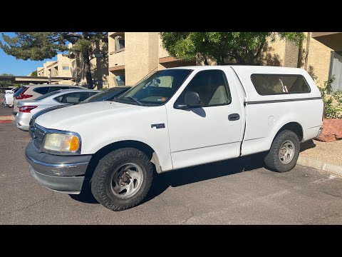 Видео: Обзор • Ford F-150 XL 2003 года выпуска с механической коробкой передач, 4,2 л, V6