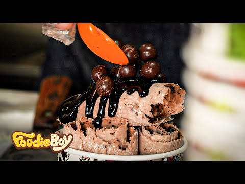 Видео: Уличная еда в булочках с мороженым в Таиланде | АСМР МОРОЖЕНОЕ