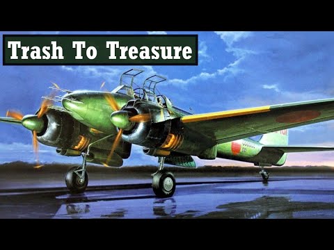 Видео: Ужасный боец, спасённый «Странной музыкой»: Накадзима J1N Гекко