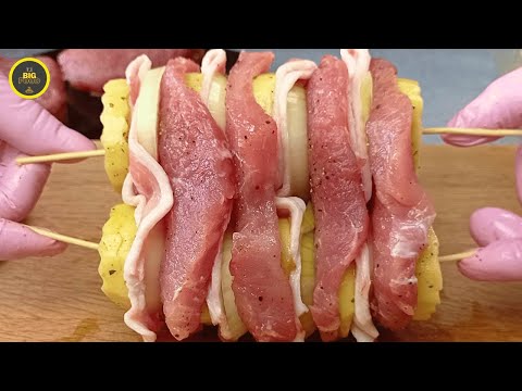 Видео: 🔥РЕЦЕПТ УЖИНА из МЯСА и КАРТОШКИ в духовке/BIG FOOD