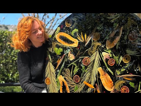 Видео: Как сделать чтобы не царапался Стол из эпоксидной смолы сухоцветов и сухофруктов