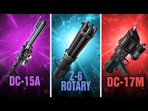 Видео: Объяснение ВСЕХ типов/вариантов бластеров клонов-солдат!