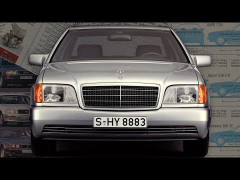 Видео: Mercedes-Benz W140 ПРОТИВ ВСЕХ