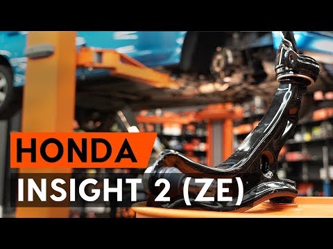 Видео: Как заменить передний рычаг подвески HONDA INSIGHT 2 (ZE) [ВИДЕОУРОК AUTODOC]