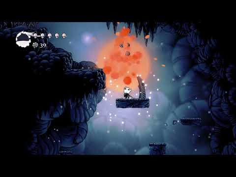 Видео: Hollow Knight - Первый раз запустил. Играть не умею.
