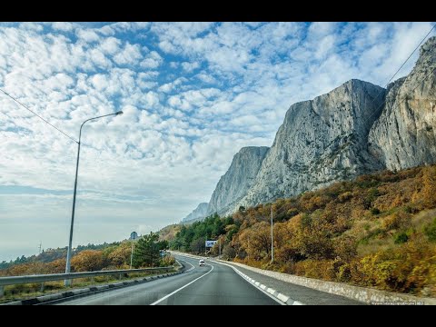 Видео: Дорога Ялта-Севастополь, на мотоцикле Honda NC 750 X dct 2016 г.