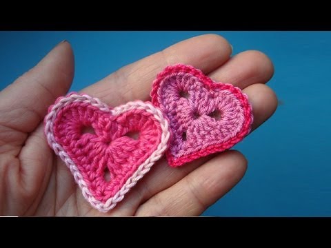 Видео: Как вязать Валентинку Crochet heart Урок 327