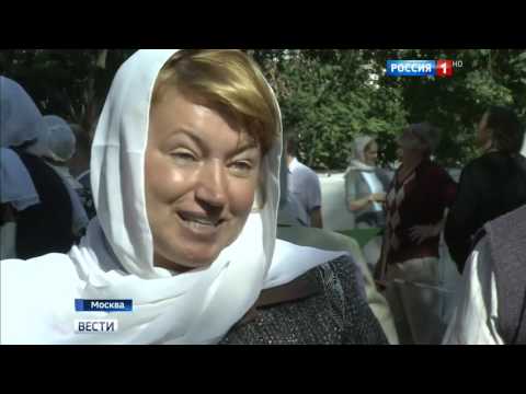 Видео: Чин Водружения креста.  Храм преподобного Андрея Рублева на Верхней Масловке