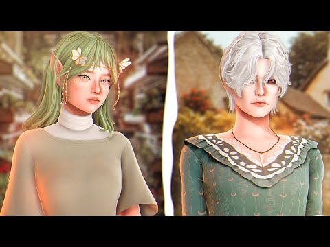 Видео: ♡ Травница и Вампир | Sims 4 CAS ♡