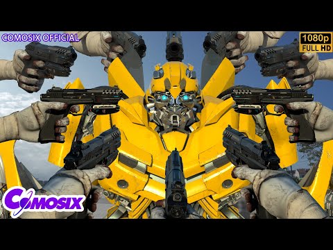 Видео: Bumblebee vs Monster Big Battle - Monster уничтожен | Трансформеры Последний рыцарь [HD]