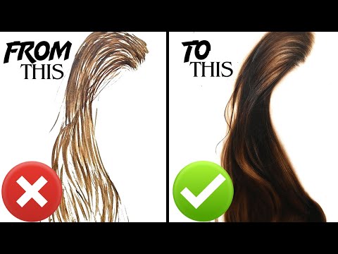 Видео: Волосы | Полный урок по аэрографии