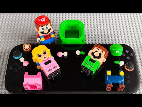 Видео: Lego Mario ОБЯЗАН найти 10 однослойных грибов! #legomario