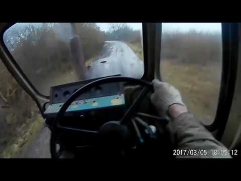 Видео: Трактор ЮМЗ-6 запуск дизеля.
