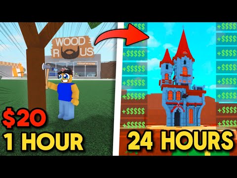 Видео: Я РАБОТАЛ 24 часа БЕЗ ОСТАНОВКИ в Lumber Tycoon 2 и добился...