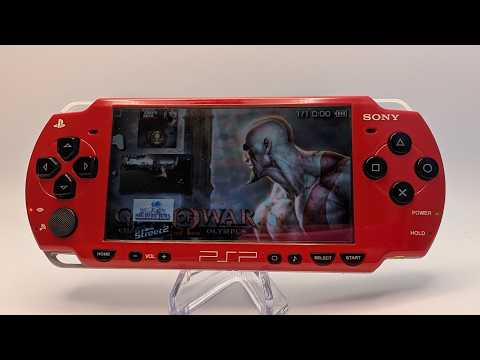 Видео: Sony PSP 2000 (Mobile Suit Gundam Giren no Yabou) №55. Обзор лота (демонстрация работы)
