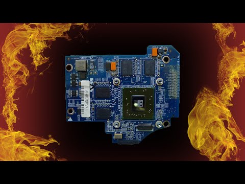 Видео: Прогрев видеокарты Toshiba Satellite A200