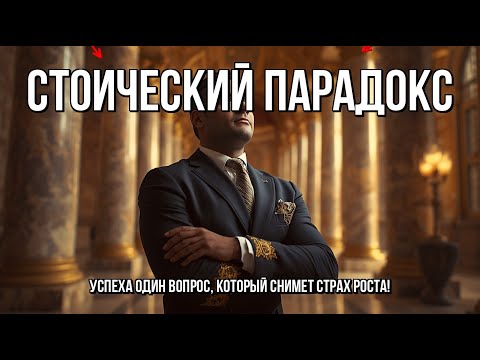 Видео: Стоический Парадокс Успеха: Один Вопрос, Который Снимет Страх Роста!