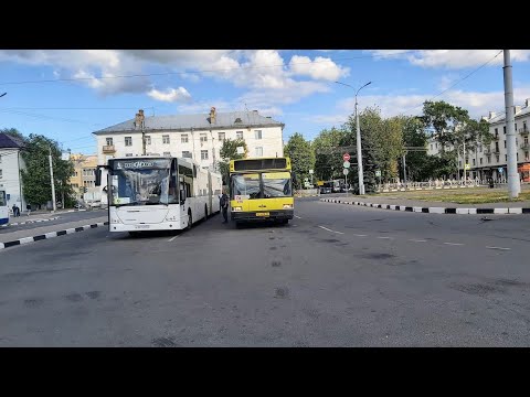 Видео: Автобус, маршрут №9 VDL-НефАЗ-52995 Transit б.302 (21.07.2021) Великий Новгород
