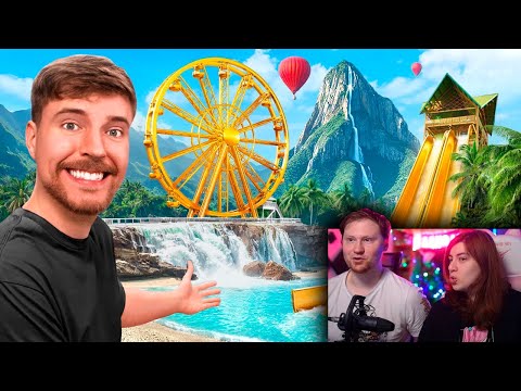 Видео: Частный Остров за $1 vs $250,000,000! | РЕАКЦИЯ на MrBeast