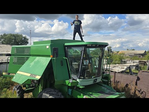 Видео: John Deere 9500 доставлен  в Казахстан