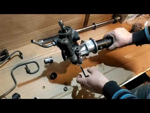 Видео: Ремонт рулевой рейки marino\ceres