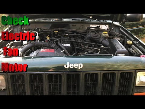 Видео: Вентилятор Jeep не работает? Простая проверка двигателя вентилятора — XJ Cherokee