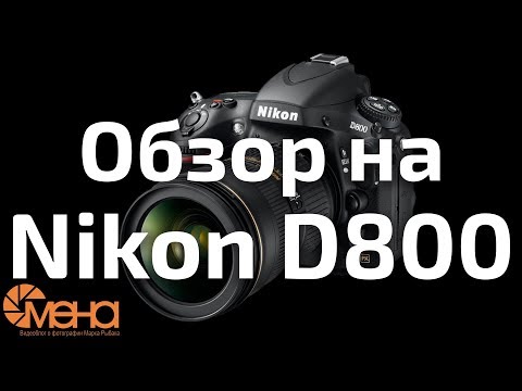 Видео: Обзор на Nikon D800 (полный кадр от Nikon)