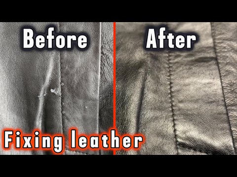 Видео: 👉 How to Fix Scratches on Real Leather | Как убрать задиры на натуральной коже (DIY Repair)