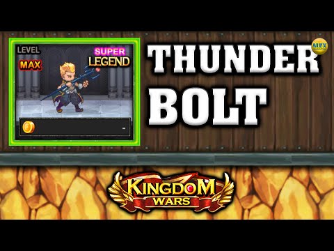 Видео: Kingdom Wars - ТАНДЕР БОЛТ новый СУПЕР-легендарный герой ОБЗОР ГЕРОЯ СРАВНЕНИЕ ВЫВОД = ХЕРОСИ ДНО