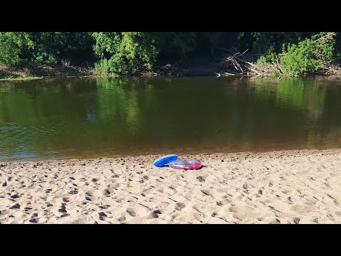 Видео: С детьми на речку))