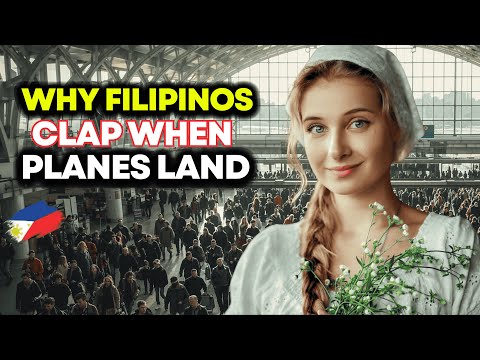 Видео: Почему филиппинцы хлопают в ладоши, когда приземляется самолёт? Наконец-то я узнал…