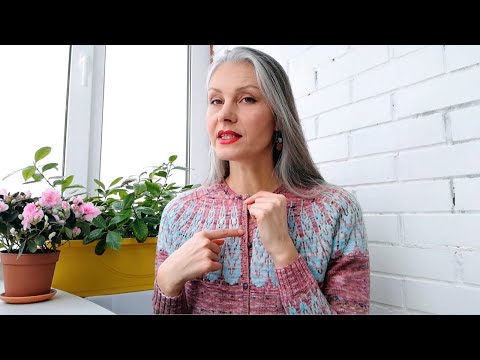 Видео: Петли для Пуговиц спицами | Как связать планку для пуговиц и молнии