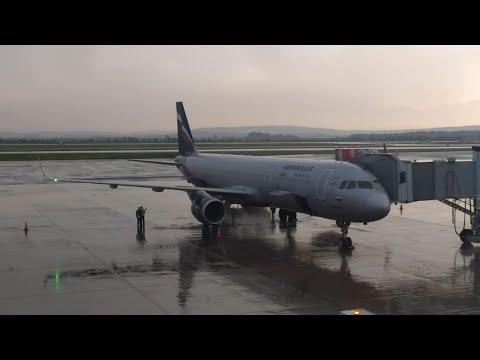Видео: Аэрофлот Airbus A321 Москва Шереметьево - Екатеринбург