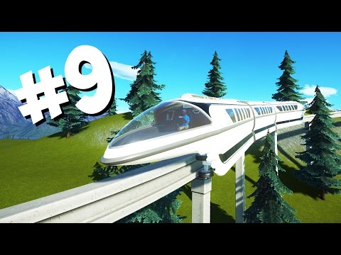 Видео: Planet Coaster - 9 - М - ЭТО МОНОРЕЛЬС!