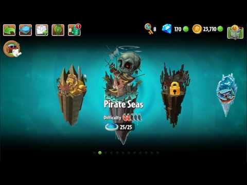 Видео: Растения против Зомби 2 Pirate Seas ЗОМБОСС (ZOMBOSS)