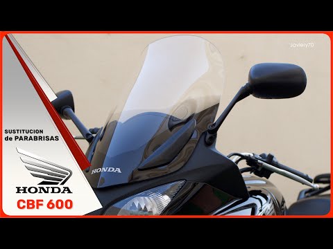 Видео: HONDA CBF 600 / Замена купола * 4K
