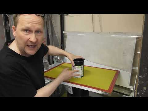 Видео: Как измерить натяжение сетки для шелкографии