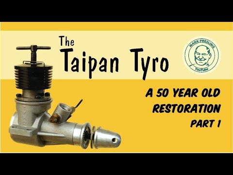 Видео: Taipan Tyro — реставрация двигателя 50-летней модели