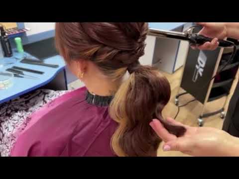 Видео: Урок "Виконання завивки локонів горизонтальним способом"