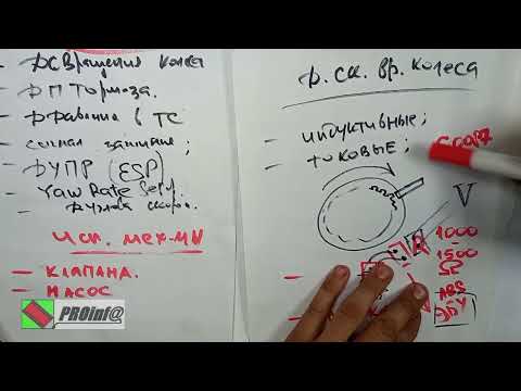 Видео: ABS - датчик вращения - проводка